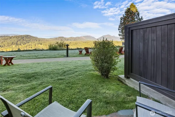 a view of an outdoor space and yard