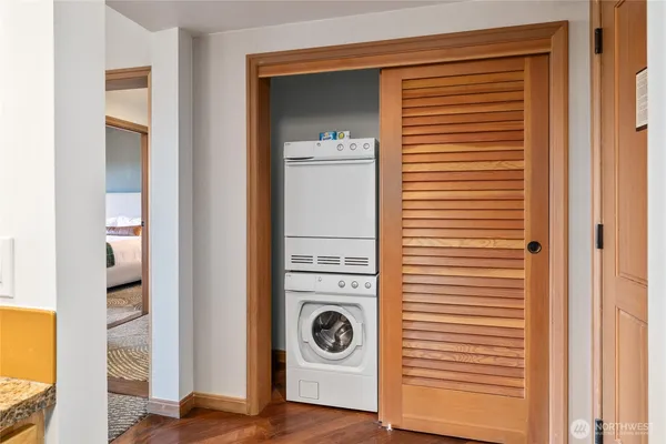 a view of washer and dryer