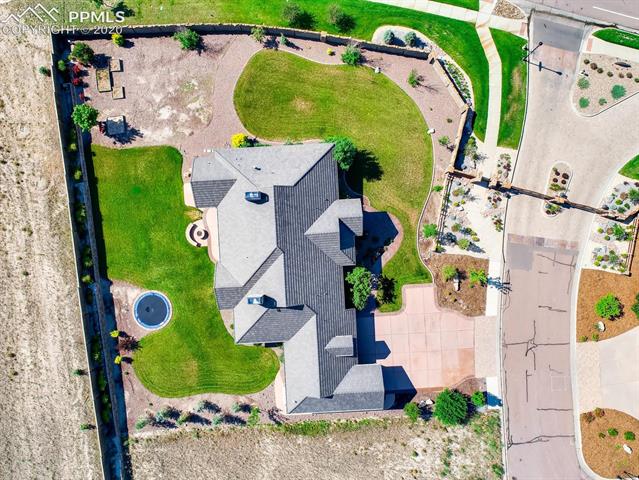 13505 Random Ridge View Colorado Springs, CO 80921 - Photo 33 of 33 overhead view of the lot