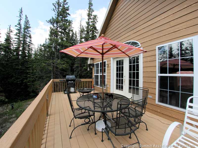 5196 Co 14 Road Fairplay, CO 80440 - Photo 22 of 25 Patio/Deck. Beautiful Deck ready for entertaining and relaxing!