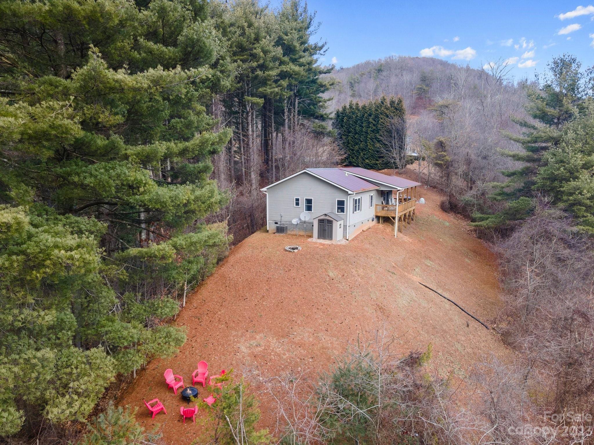 174 Diamond Point Canton, NC 28716 - Photo 41 of 43 an aerial view of a house