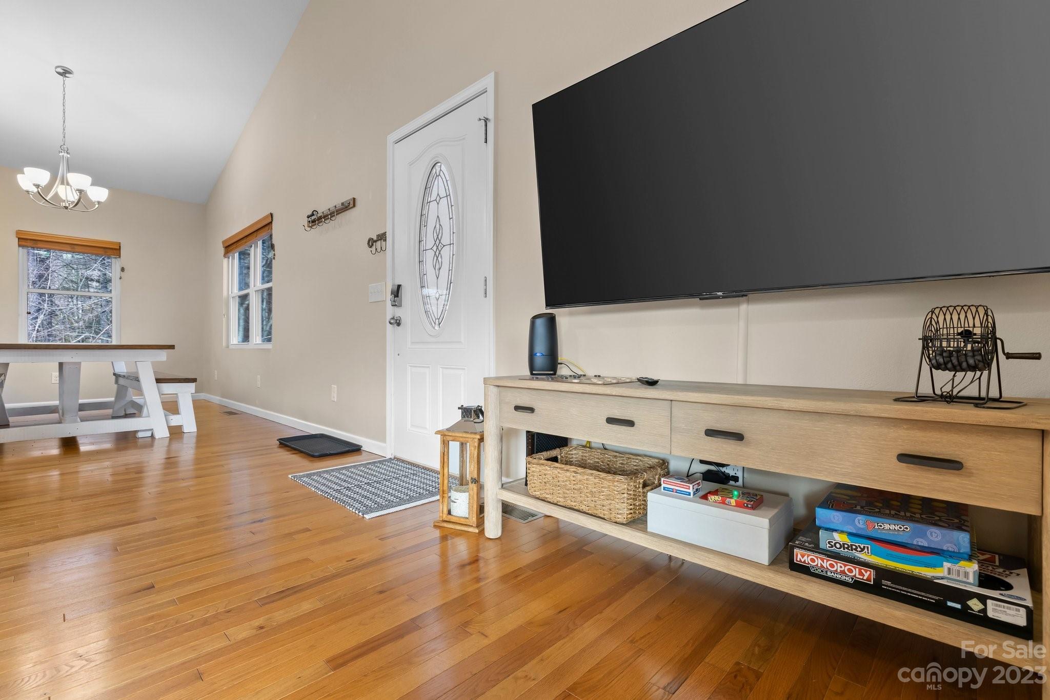 174 Diamond Point Canton, NC 28716 - Photo 10 of 43 a living room with furniture and a wooden floor