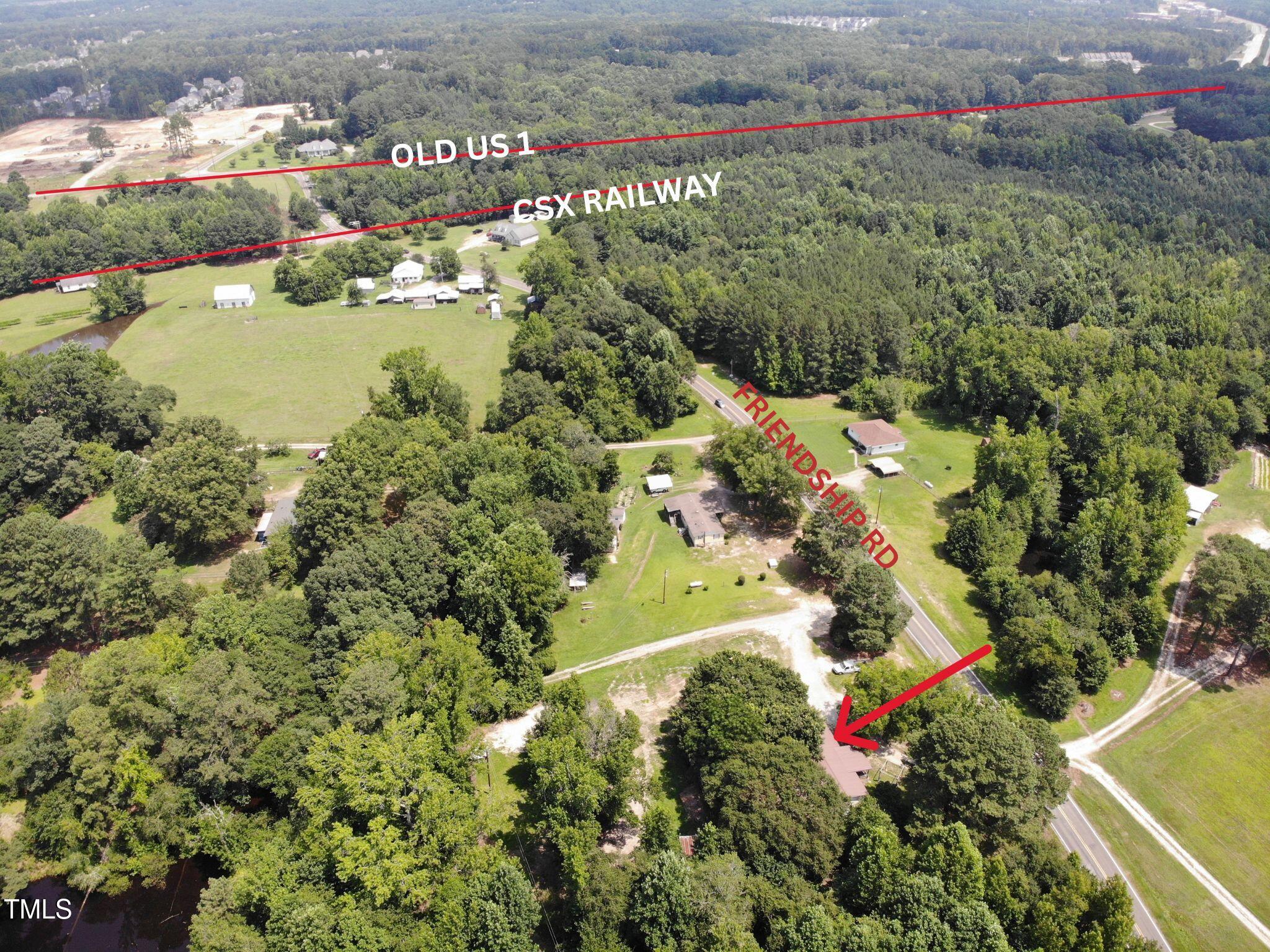3204 Friendship Road Apex, NC 27502 - Photo 3 of 10 a view of a lake view