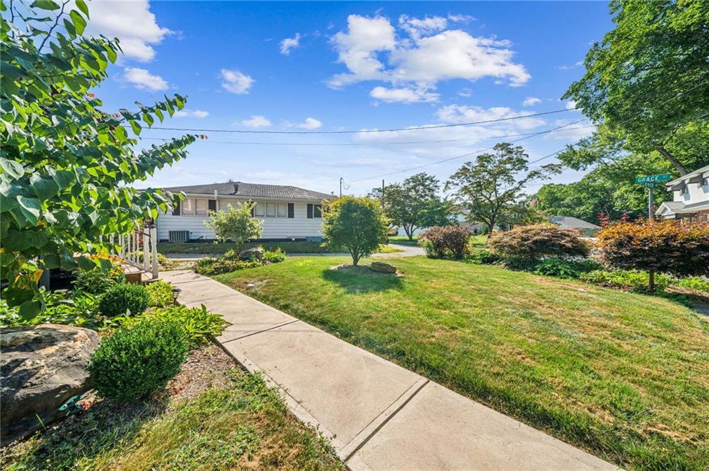 100 Grace Street Apollo, PA 15613 - Photo 39 of 42 a view of a garden with a building