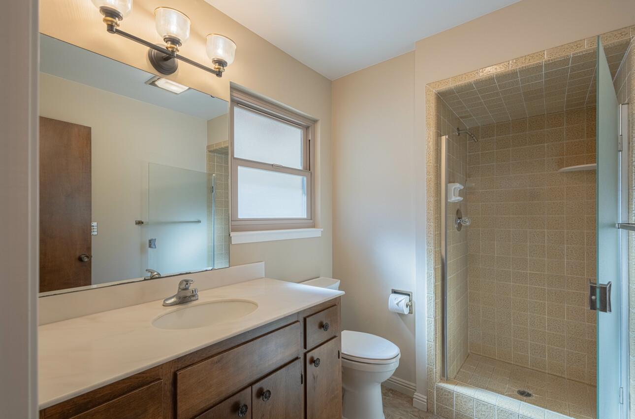 52259 Pine Canyon Road King City, CA 93930 - Photo 45 of 62 a bathroom with a sink and a mirror
