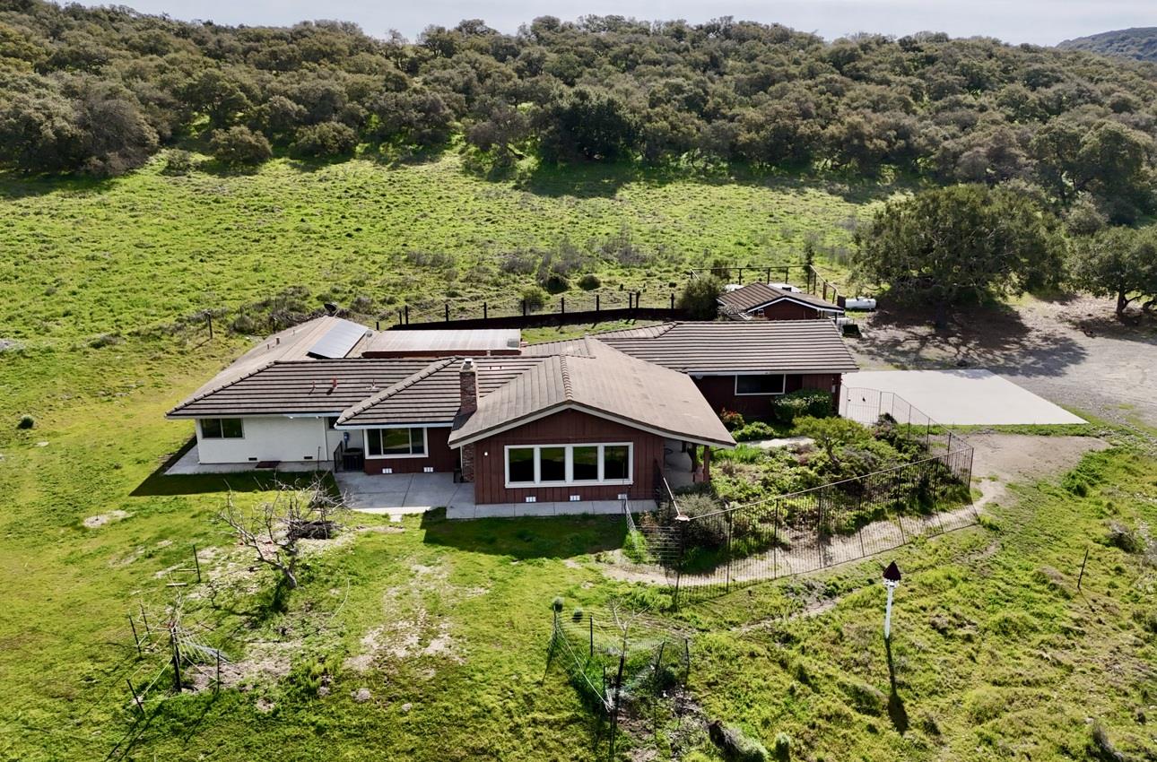 52259 Pine Canyon Road King City, CA 93930 - Photo 7 of 62 an aerial view of house with yard and green space