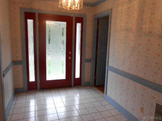 5604 Manitoba Road Chesterfield, VA 23832 - Photo 3 of 23 a view of a closet area with living room