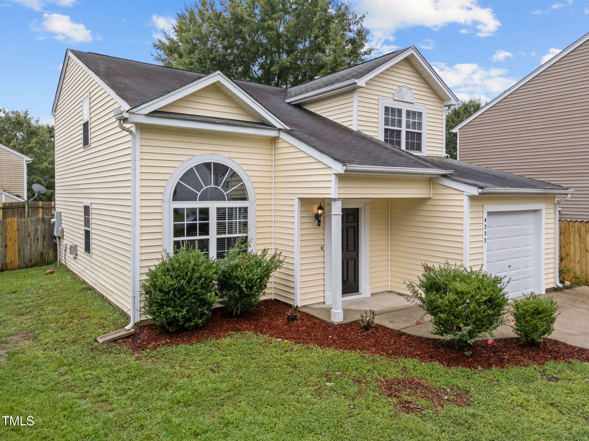 4232 Palafox Court Raleigh, NC 27604 - Photo 28 of 42 a front view of a house with a yard