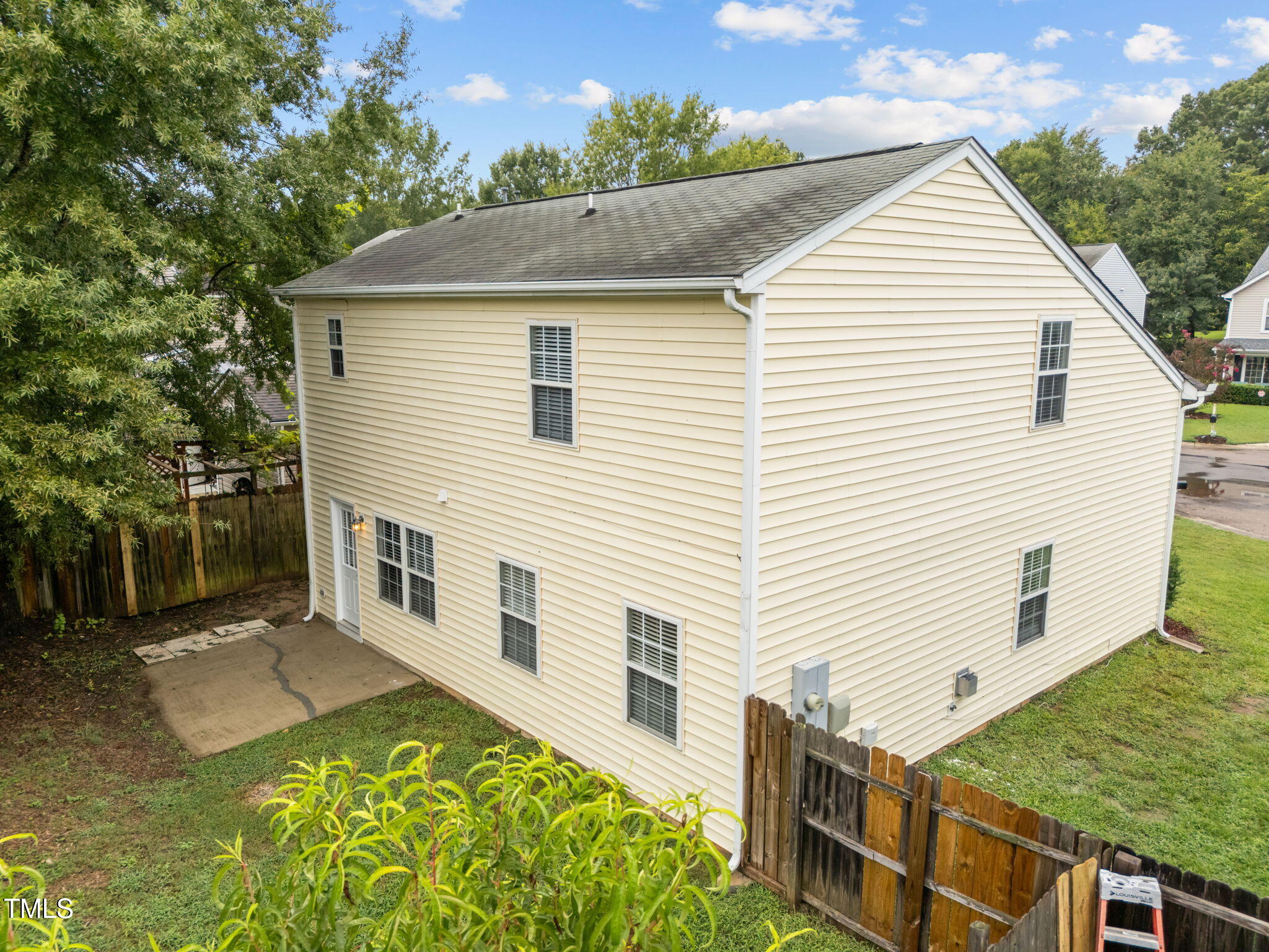 4232 Palafox Court Raleigh, NC 27604 - Photo 33 of 42 a view of a white house with a yard