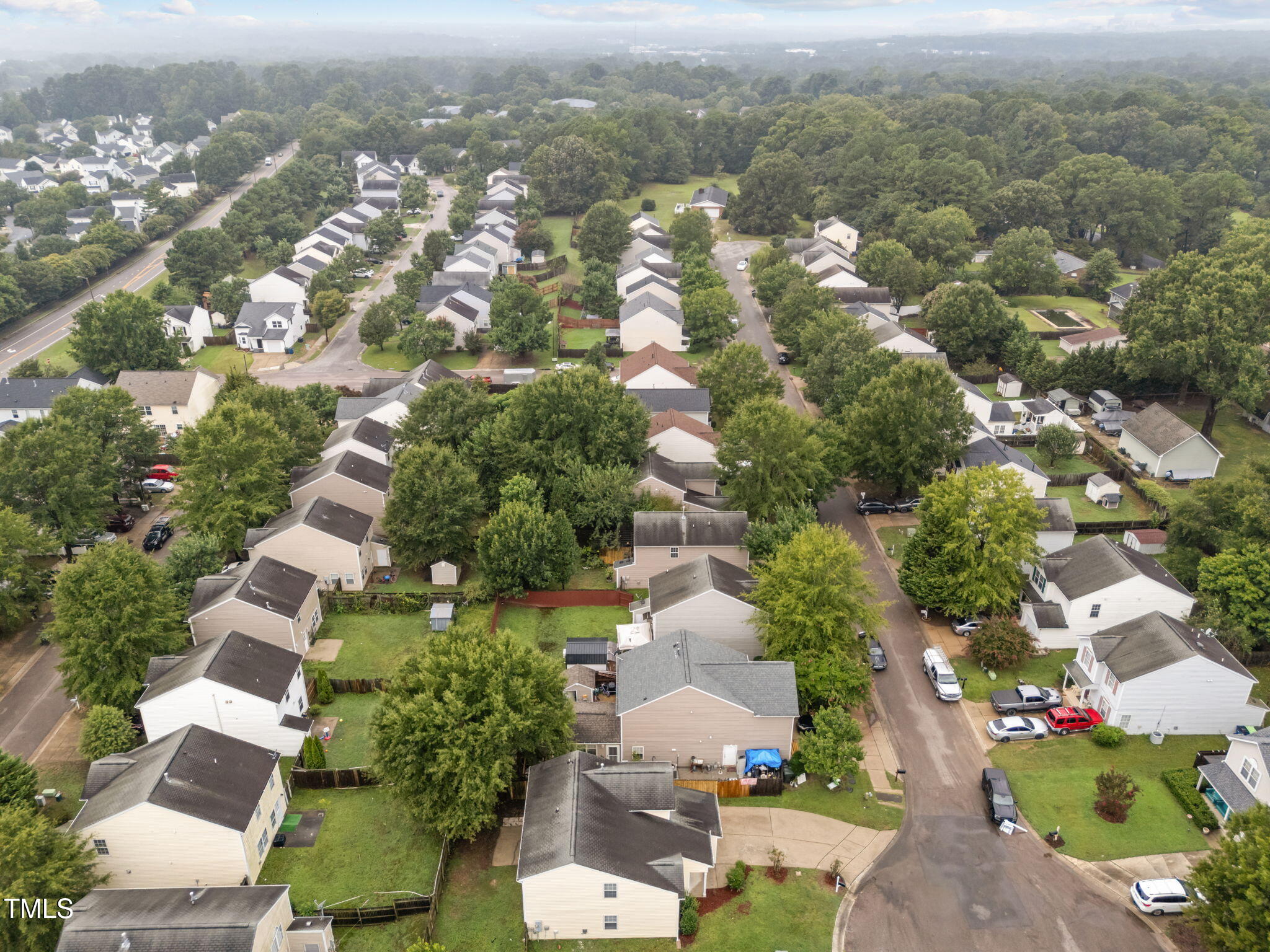 4232 Palafox Court Raleigh, NC 27604 - Photo 42 of 42 an aerial view of multiple house