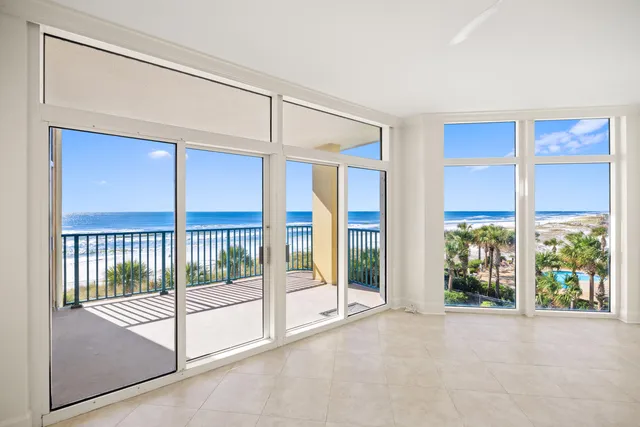 a view of front door