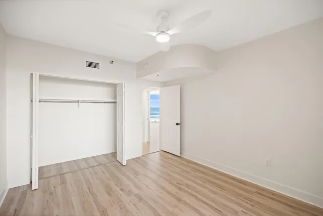 a view of a city with tall buildings