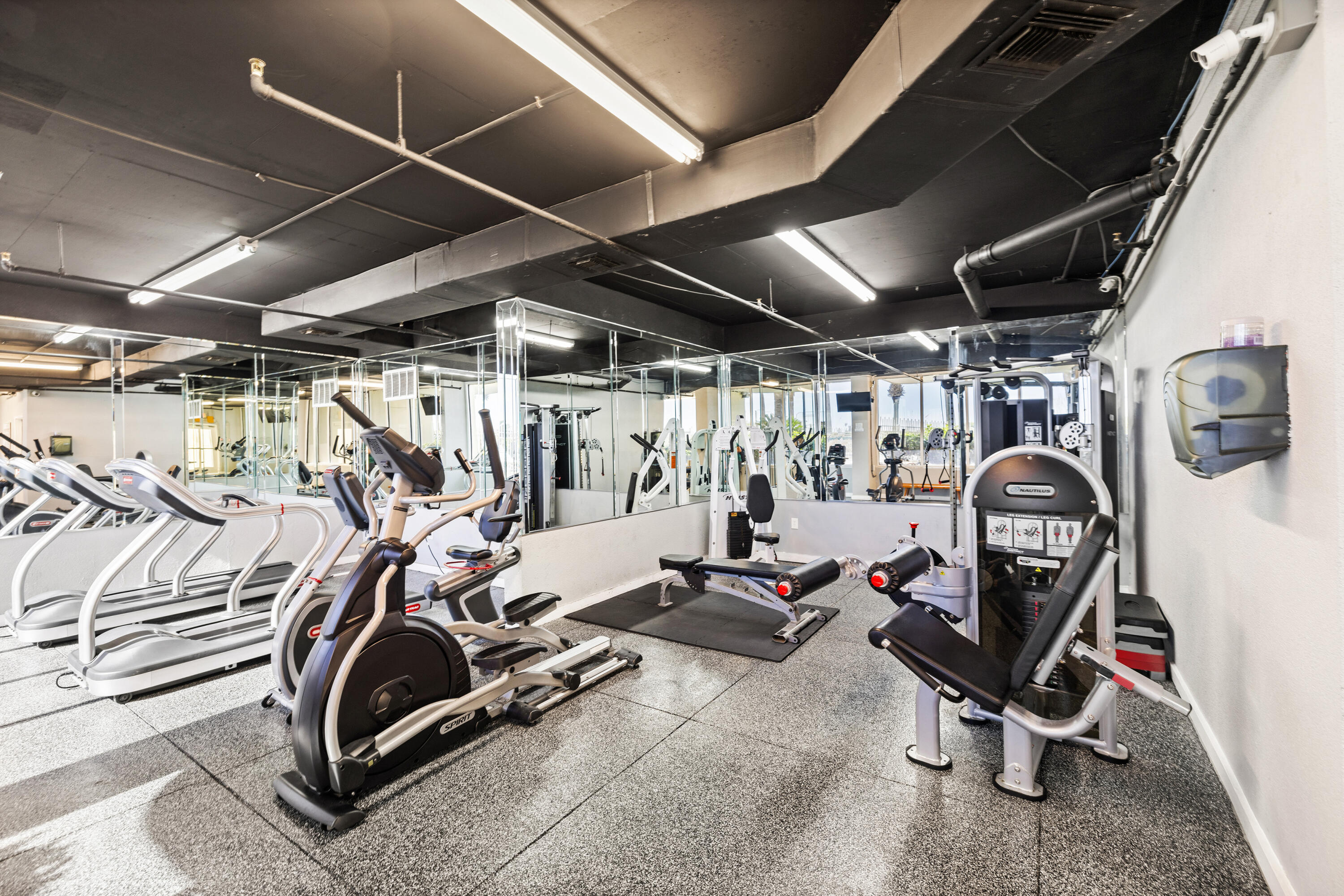 1018 Highway 98, Unit 340 Destin, FL 32541 - Photo 58 of 62 a view of a room with gym equipment