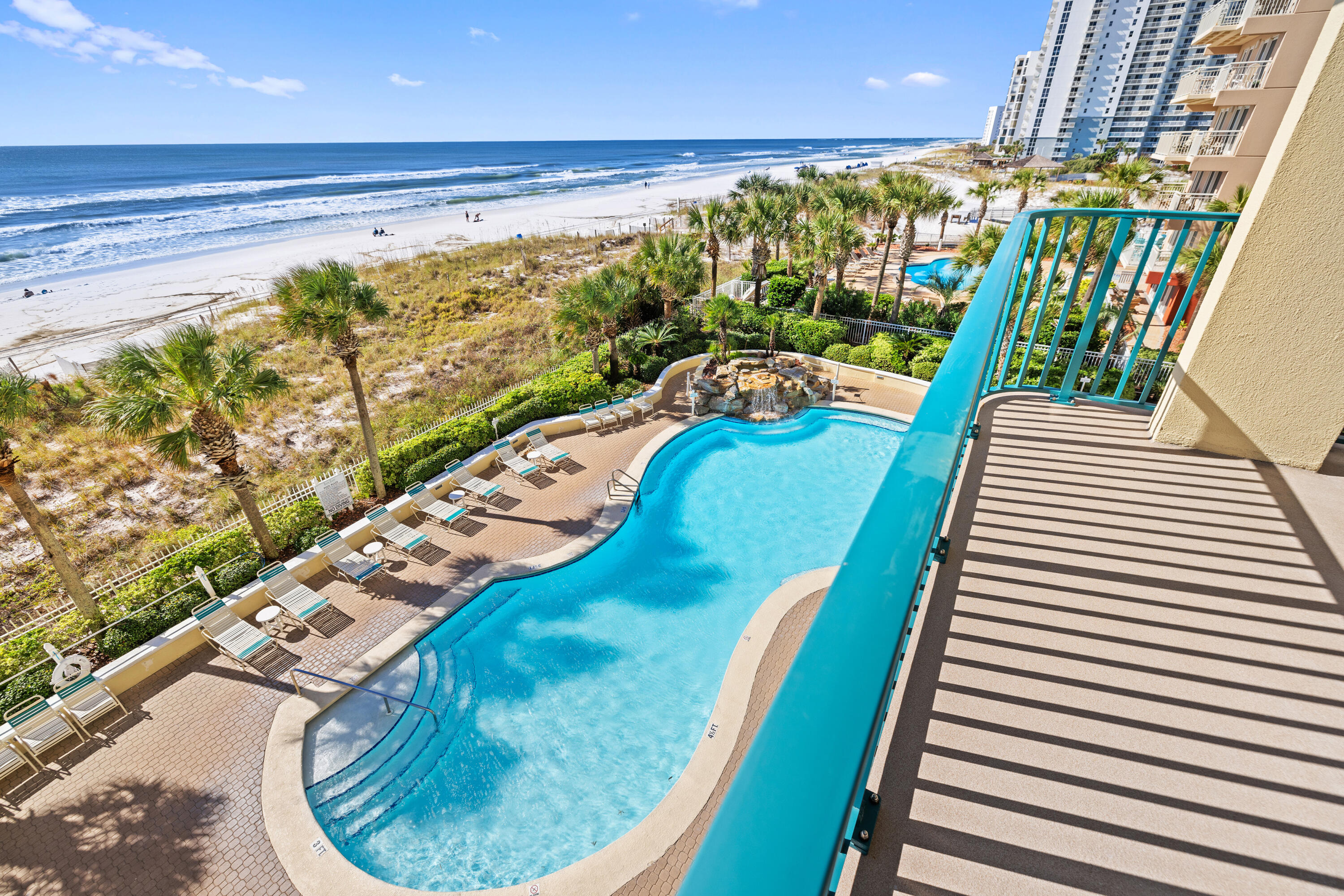 1018 Highway 98, Unit 340 Destin, FL 32541 - Photo 10 of 62 a view of a swimming pool with an outdoor seating