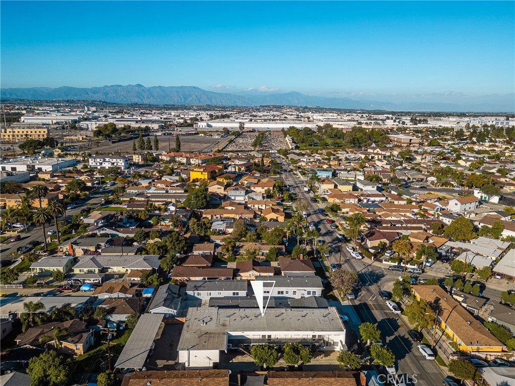 6725 Perry Road Bell Gardens, CA 90201 - Photo 35 of 40 an aerial view of a city