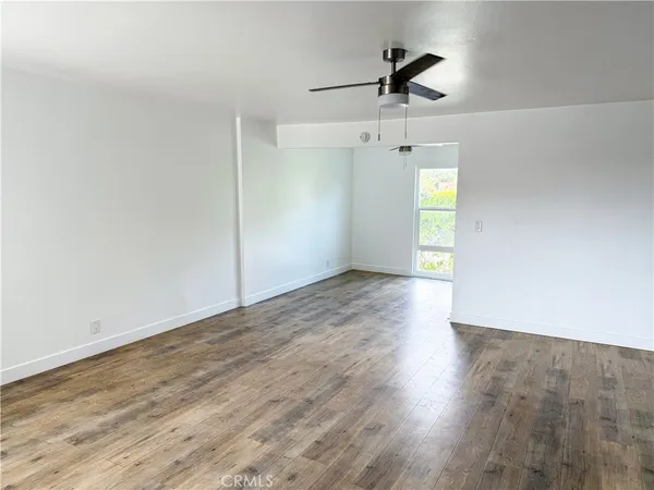 wooden floor in an empty room