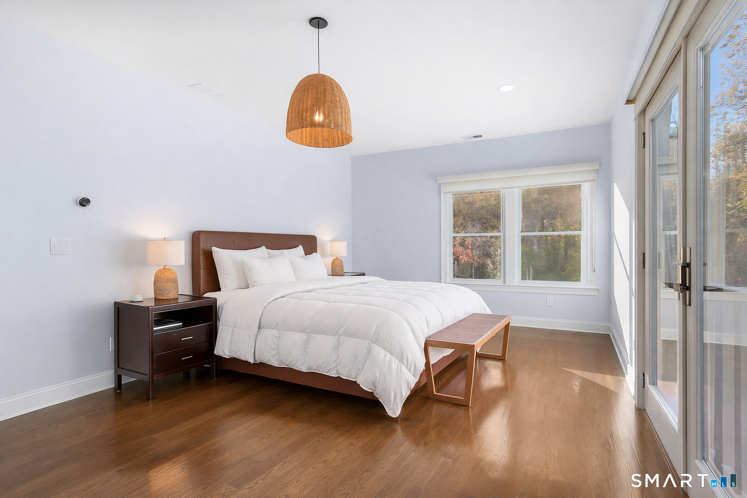 1 Angora Road Westport, CT 06880 - Photo 16 of 39 a bedroom with a bed and a window