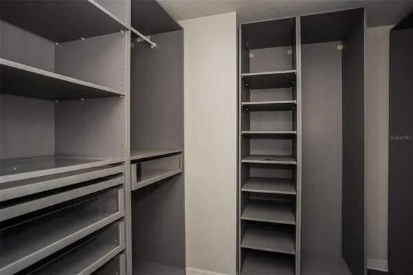 a view of walk in closet