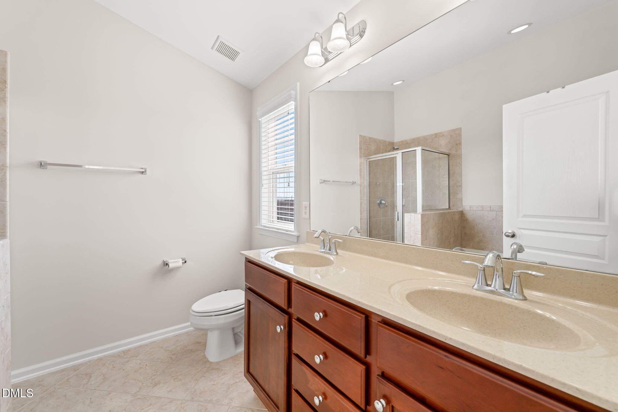 9226 Wooden Road Raleigh, NC 27617 - Photo 21 of 56 Primary Bathroom Suite