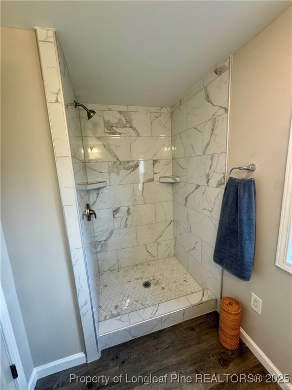 1283 Bethel Baptist Road Spring Lake, NC 28390 - Photo 14 of 44 a bathroom with a shower