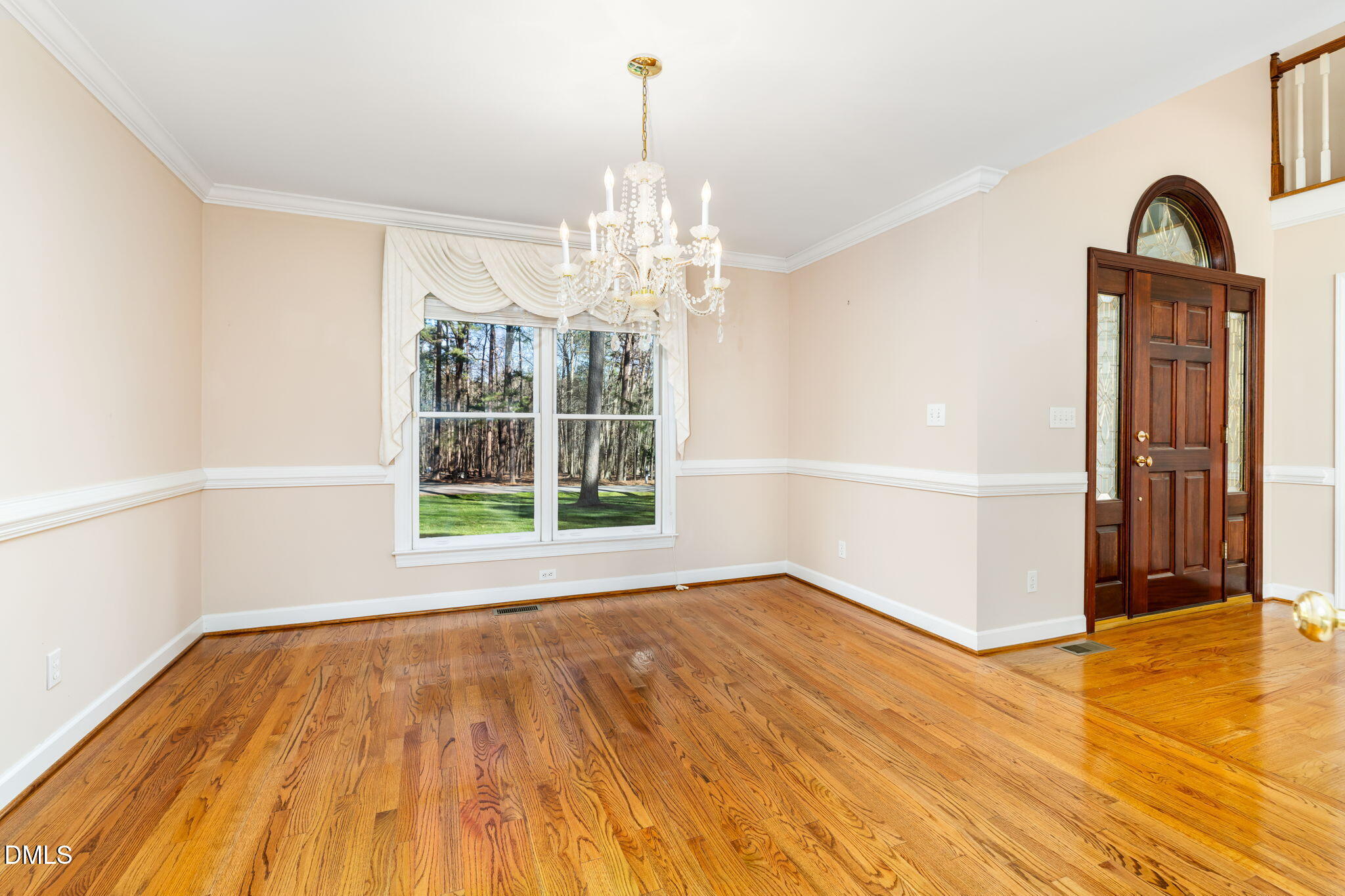 4076 Salem Farm Road Oxford, NC 27565 - Photo 19 of 55 a view of empty room with wooden floor and window
