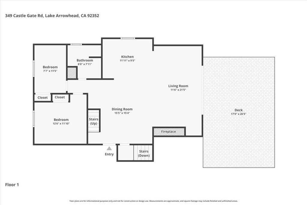 349 Castle Gate Road Lake Arrowhead, CA 92352 - Photo 72 of 73