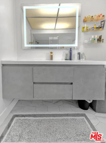 a view of a balcony with an ocean view