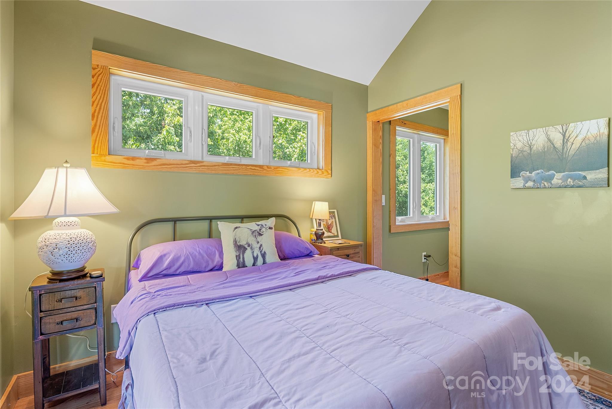 329 Cabin Hollow Drive Marshall, NC 28753 - Photo 19 of 40 a bedroom with a bed and window