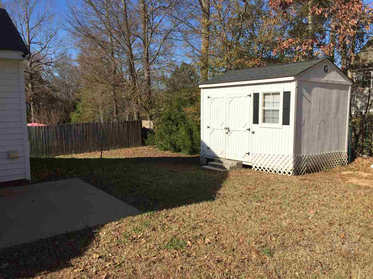 5405 Advantis Drive Raleigh, NC 27610 - Photo 14 of 16 Shed