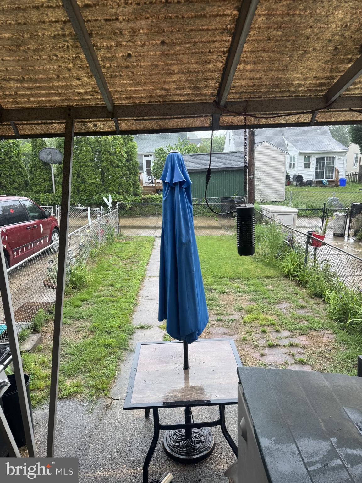 144 Wiltshire Road Baltimore, MD 21221 - Photo 6 of 22 view from kitchen door