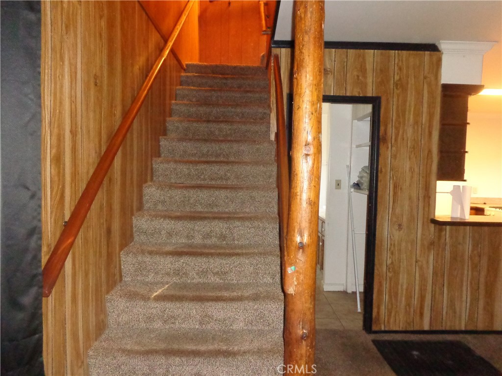 1021 Coulter Pine Road Crestline, CA 92325 - Photo 16 of 31 Stairs to upstairs