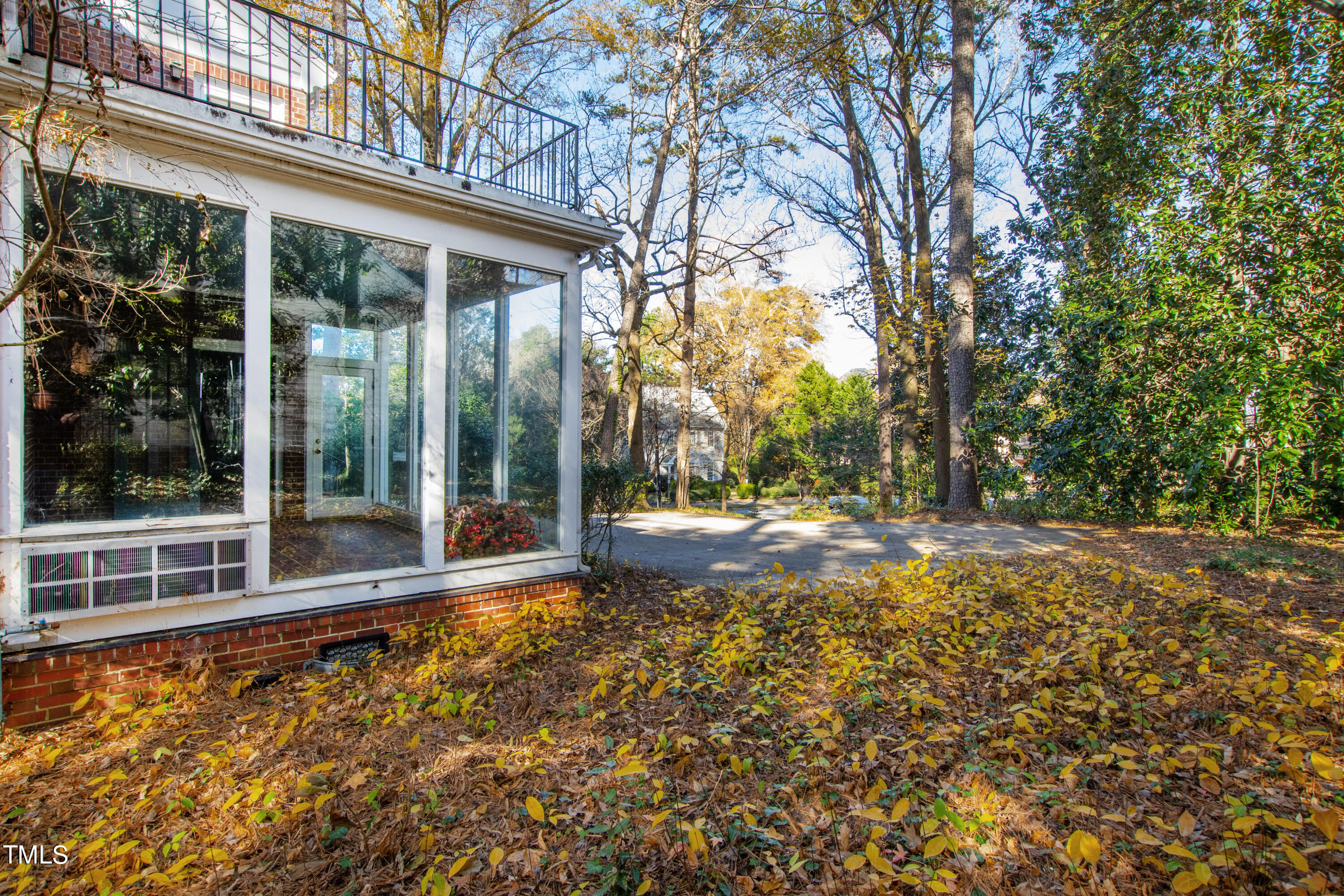 2522 Wake Drive Raleigh, NC 27608 - Photo 48 of 49 a view of backyard with large trees