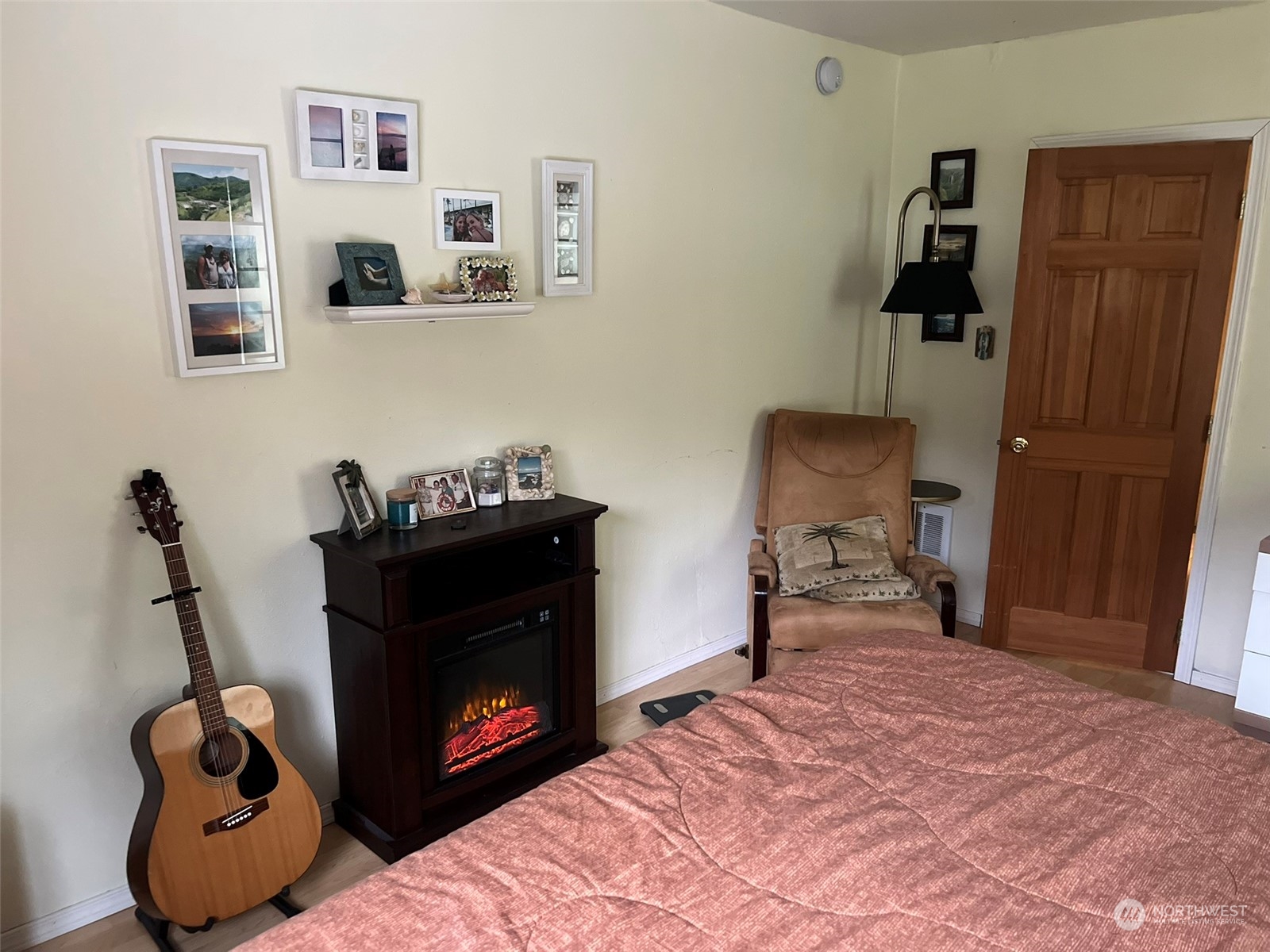 41 4th Street Pacific Beach, WA 98571 - Photo 18 of 23 a bedroom with a bed and cabinets
