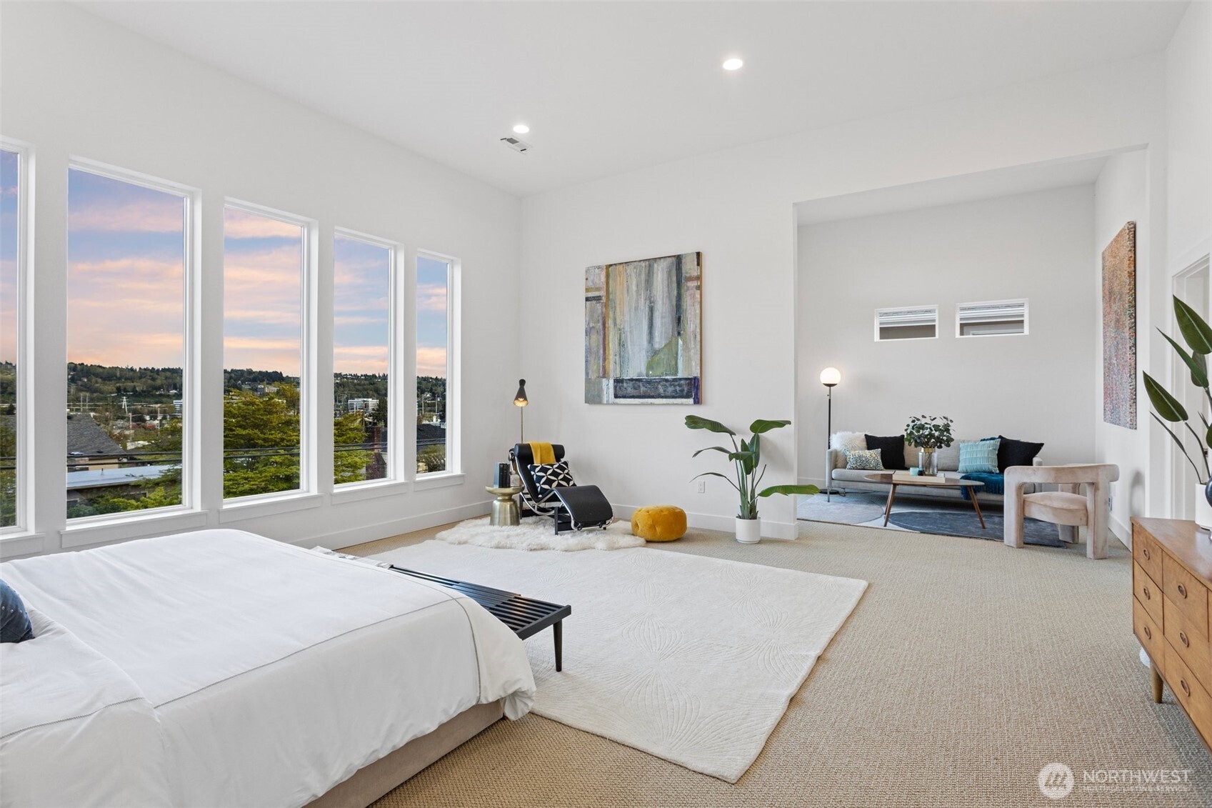 305 Stevens Avenue Southwest Renton, WA 98057 - Photo 25 of 40 a bed room with a bed and a chair