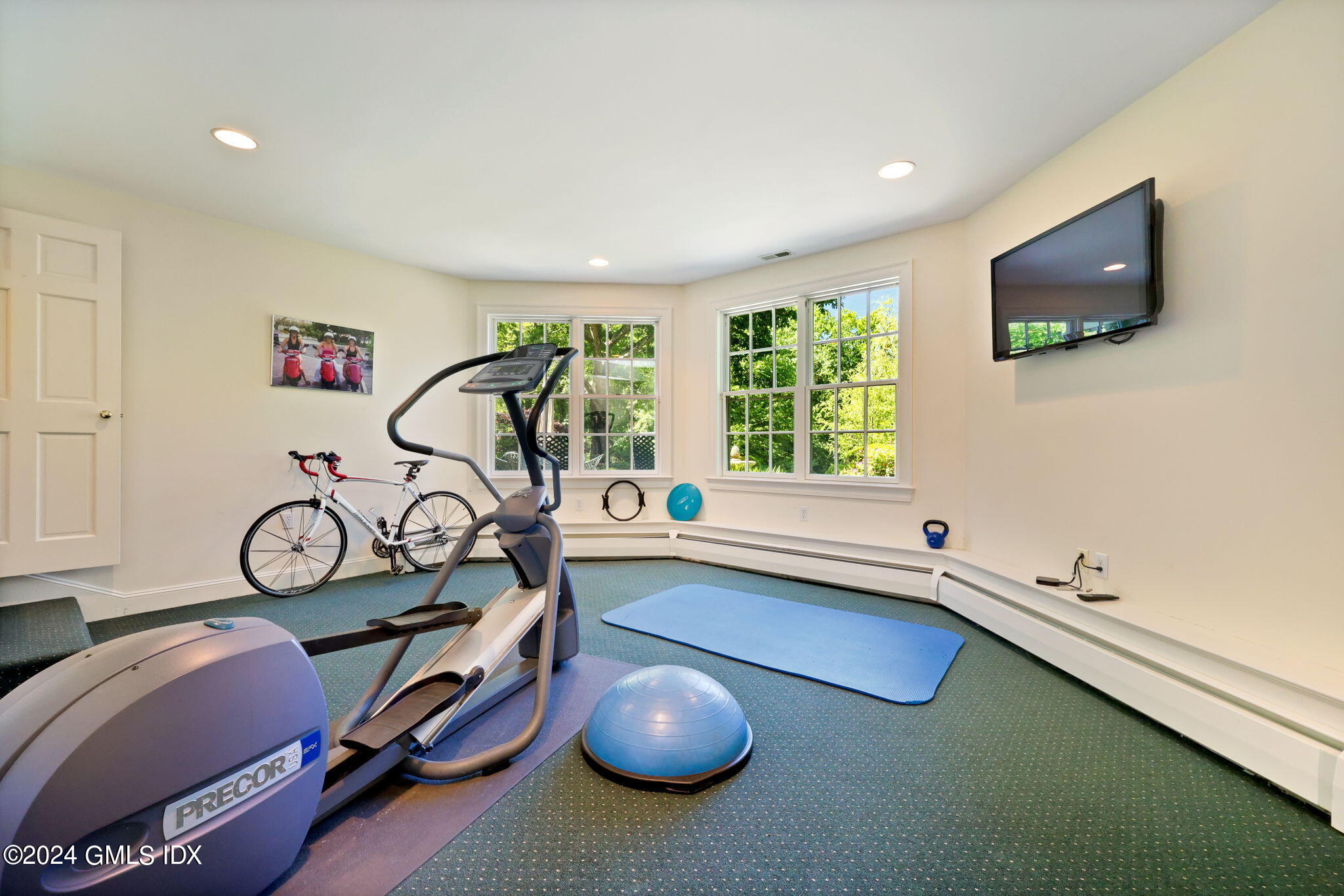 21 Dempsey Lane Greenwich, CT 06830 - Photo 21 of 32 a view of a room with gym equipment