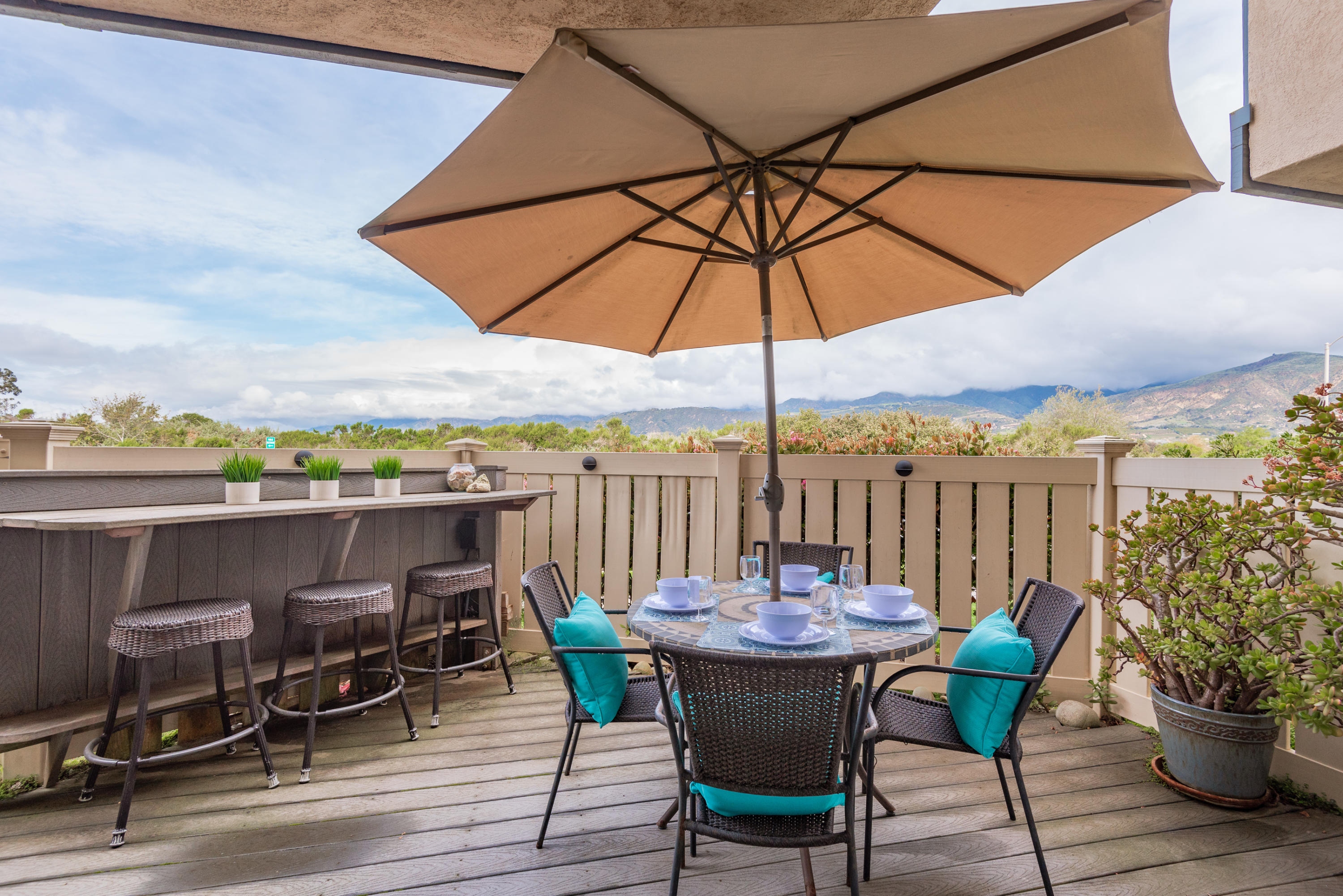 4700 Sandyland Road, Unit 2 Carpinteria, CA 93013 - Photo 3 of 24 Trek Deck and Bar with Ocean Views