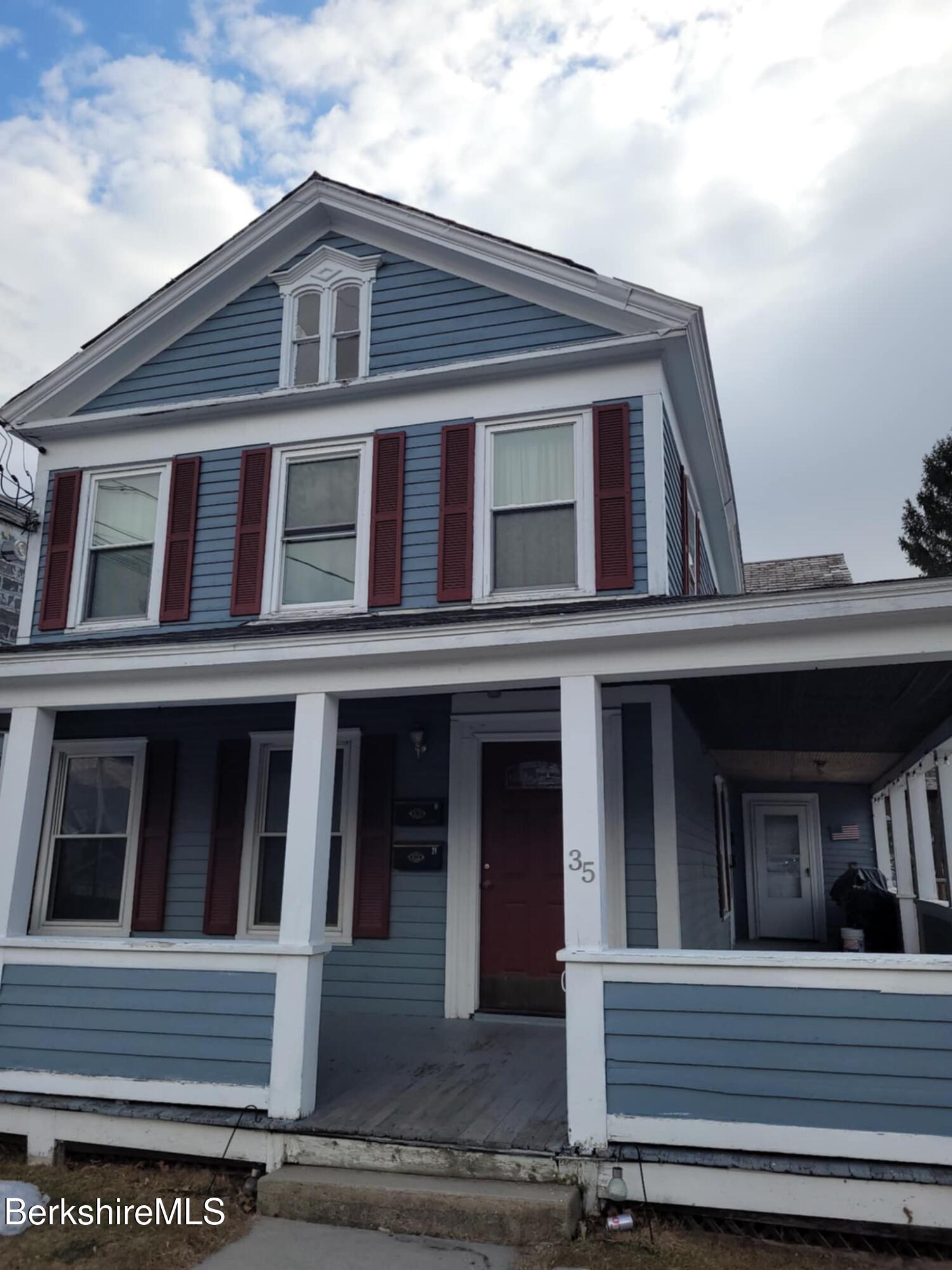 35 Pleasant Street Adams, MA 01220 - Photo 1 of 7 a front view of residential houses
