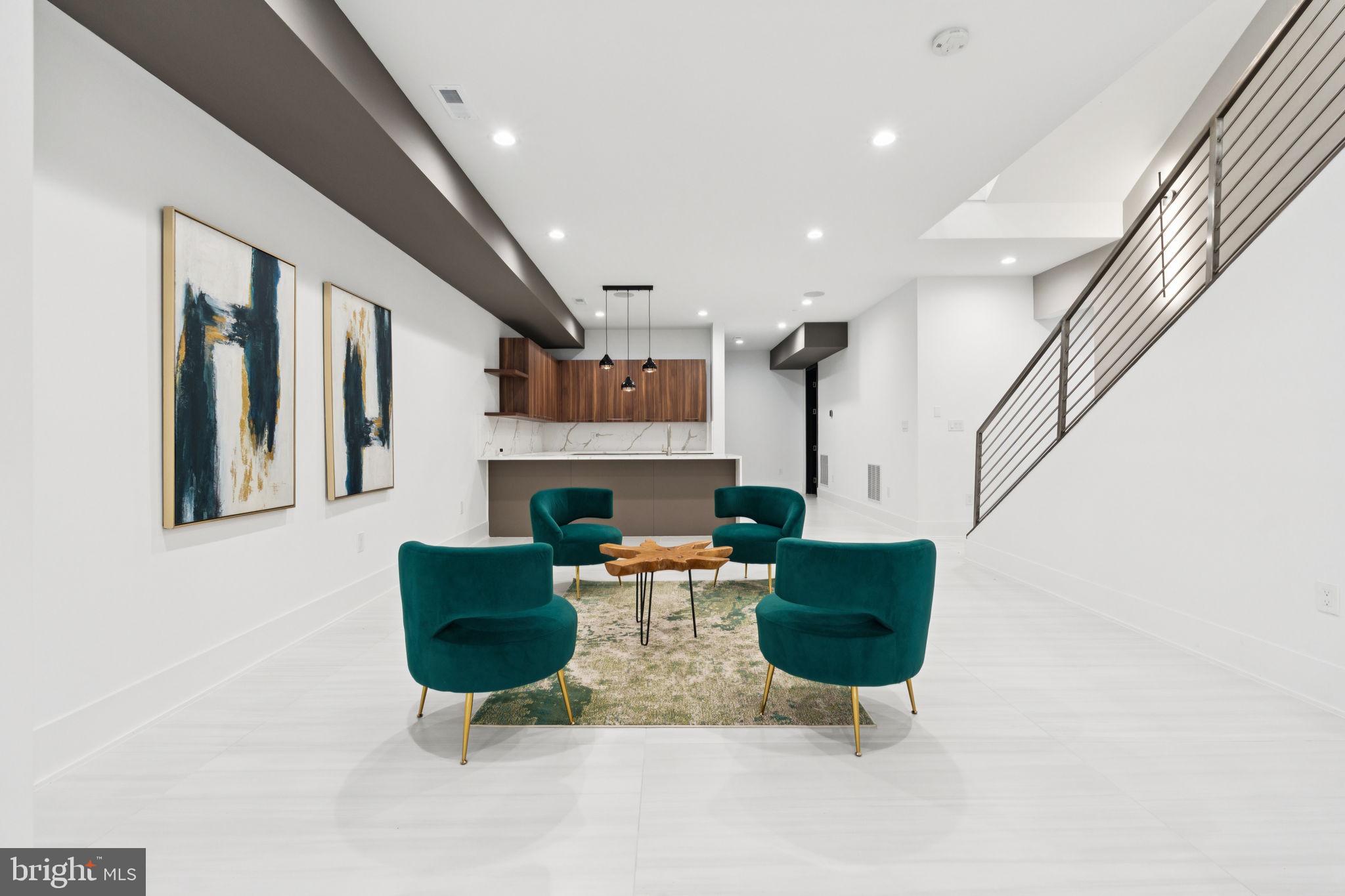 2209 Hunter Mill Road Vienna, VA 22181 - Photo 50 of 63 a living room with fireplace furniture and a large window