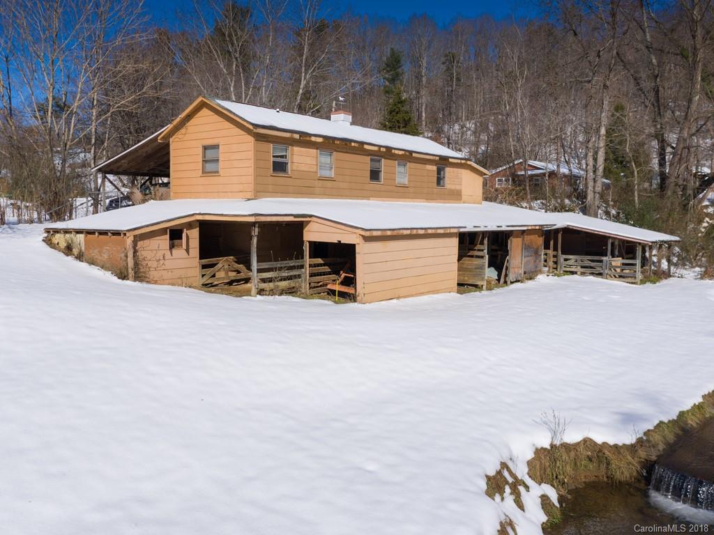 551 Bee Tree Road Swannanoa, NC 28778 - Photo 28 of 29 a view of a house with a yard