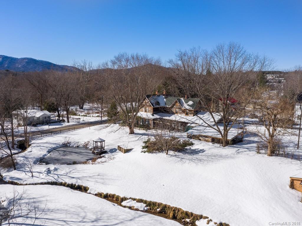 551 Bee Tree Road Swannanoa, NC 28778 - Photo 29 of 29 a view of a snow on the side of a road