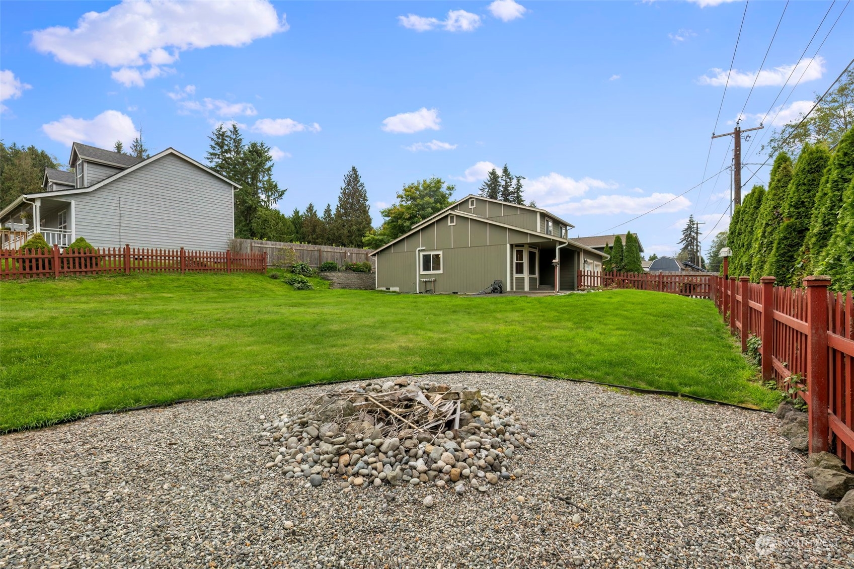 27474 Gamble Bay Road Northeast Kingston, WA 98346 - Photo 34 of 40 a view of a house with a yard