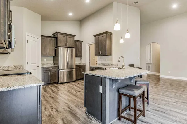 a view of an outdoor space and yard