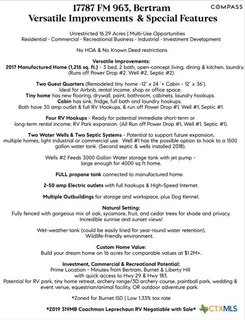 $675,000 | 17787 Fm 963, Bertram, TX 78605