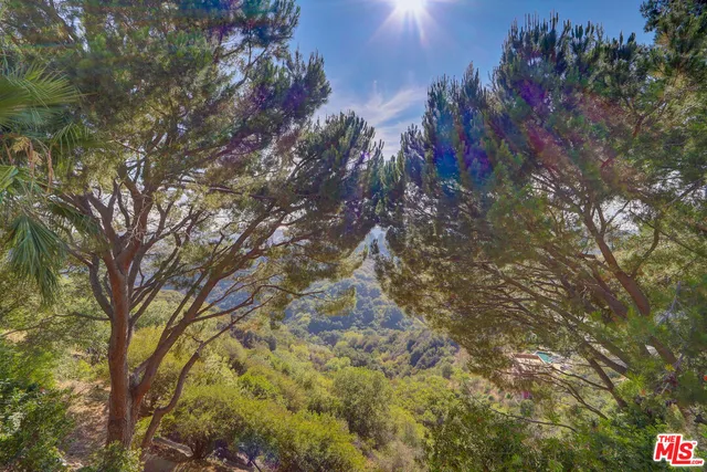 a view of a city street