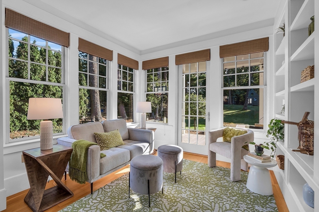 38 Downing Road Lexington, MA 02421 - Photo 13 of 41 a living room with furniture and a window