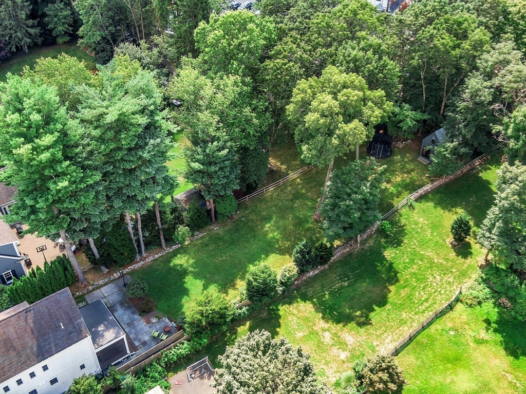 38 Downing Road Lexington, MA 02421 - Photo 37 of 41 a view of a garden with a building
