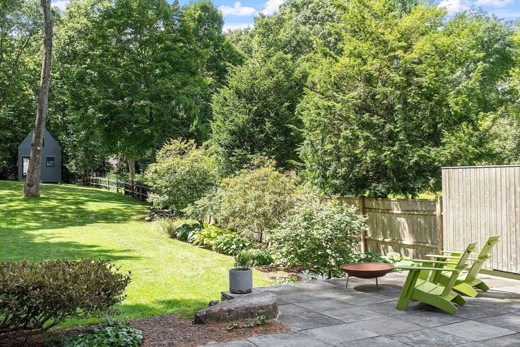 38 Downing Road Lexington, MA 02421 - Photo 38 of 41 a view of yard with seating area