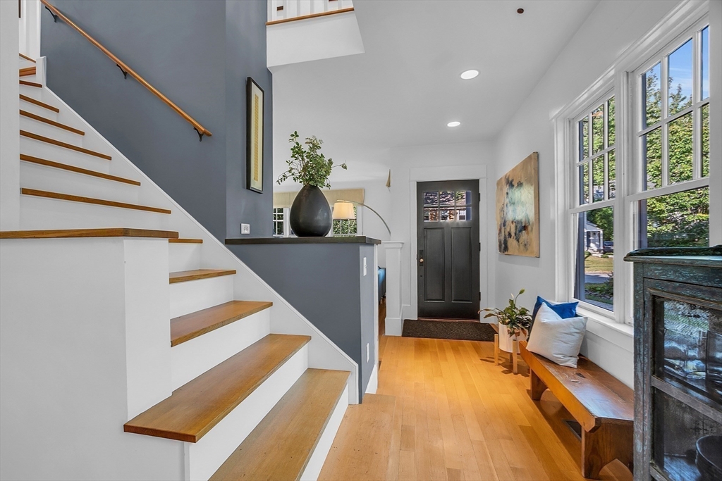 38 Downing Road Lexington, MA 02421 - Photo 5 of 41 a view of an entryway with furniture