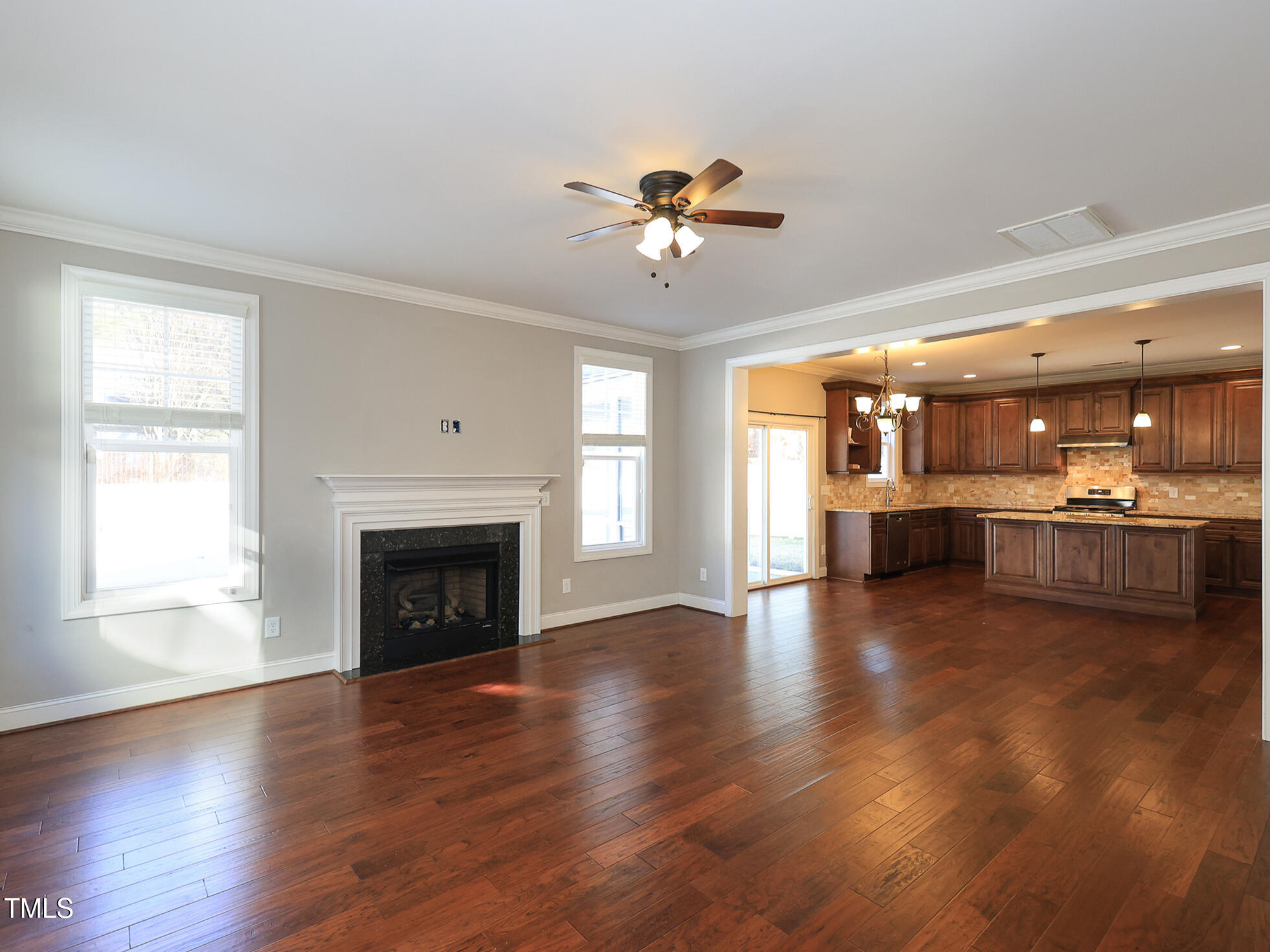 3716 Massey Ridge Court Raleigh, NC 27616 - Photo 11 of 57 LIVING ROOM OPEN TO BREAKFAST AREA