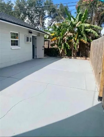 a view of a house with a outdoor space